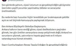 Mansur Yavaş: Görüşmenin tek gündemi Ankara'ydı