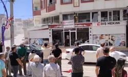 Mardin'de diş kliniğinde yangın