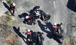 Motosikletli polis timlerinin son dersini İl Emniyet Müdürü Selami Yıldız verdi