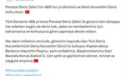 MSB, Preveze Deniz Zaferi ve Deniz Kuvvetleri Günü'nü videolu mesajla kutladı