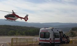 Nişan için geldiği Bolu'da fenalaştı, ambulans helikopterle Antalya'ya sevk edildi