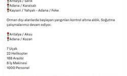 OGM: 4 orman yangını kontrol altına alındı