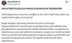 Organize suç yapılarına yönelik 4 ilde 137 şüpheli hakkında işlem başlatıldı
