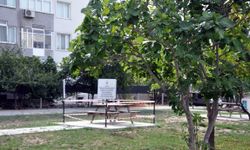 Parkta kirli bırakılan oturma grubu, 7 gün kullanıma kapatıldı
