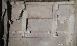 Pompeiopolis Antik Kenti'nde 105 metrekarelik zemin mozaiği açığa çıkarıldı
