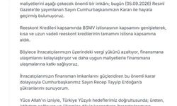 Reeskont kredilerinde BSMV istisnasının kapsamı genişletildi