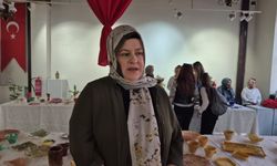 Şehit anneleri ve gazi eşlerinden seramik sergisi