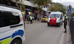 Şehit polisin cenazesini meslektaşları selam vererek uğurladı