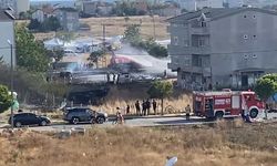 Silivri'de otluk alanda çıkan yangın söndürüldü