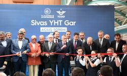 Sivas'ta yeni YHT Garı hizmete açıldı