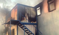 Tekirdağ'da geri dönüşüm tesisinde yangın