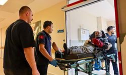 Tomruğa zincir bağlarken elleri sıkışan işçinin 6 parmağı koptu