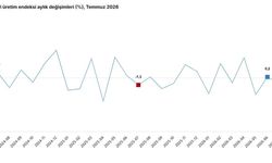 TÜİK: Sanayi üretimi yıllık yüzde 0,3 azaldı