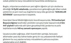 Ülke genelinde 'Sokaklar Güvende' operasyonu: 2 bin 447 şüpheli hakkında adli işlem