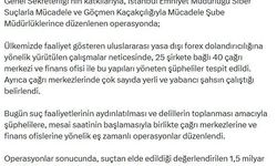 Yasa dışı forex dolandırıcılığı operasyonu: 174 gözaltı