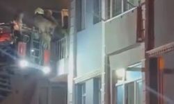 Zeytinburnu'nda 5 katlı binada yangın: 5 kişi dumandan etkilendi