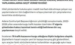 Adana merkezli 'kurgu trafik kazası' operasyonu: 77 gözaltı