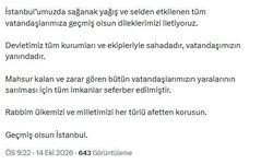 AK Parti'li Çelik: Devletimiz tüm kurumları ve ekipleriyle sahadadır