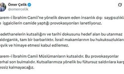 AK Parti'li Çelik: Harem-i İbrahim Camii'ne yönelik provokasyonları lanetliyoruz