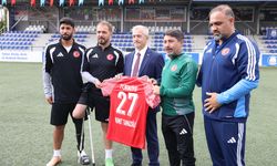 Ampute Futbol Milli Takımı dünya kupası için kamp çalışmalarını sürdürüyor