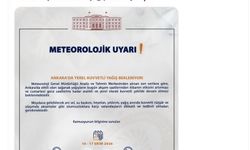 Ankara Valiliği'nden 'kuvvetli yağış' uyarısı