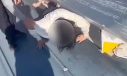 Aranan hükümlü çatı arasında yakalandı