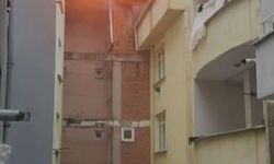 Arnavutköy'de 5 katlı binada yangın -1