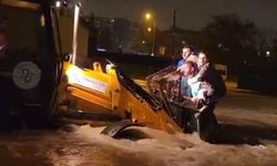 Arnavutköy'de yağış mesaisi sürüyor