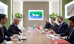 Bakan Bayraktar, Özbekistanlı mevkidaşı Khodjaev ile görüştü
