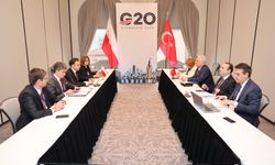 Bakan Bolat, Polonya Maliye ve Ekonomi Bakanı Domanski ile bir araya geldi