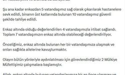 Bakan Çiftçi'den Maltepe'de çöken bina ile ilgili açıklama