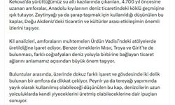 Bakan Ersoy: Dünyanın en eski batığının izlerini gün yüzüne çıkarıyoruz