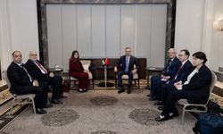 Bakan Fidan, Filistin Dışişleri Bakanı Şahin ile bir araya geldi