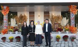 Bakan Göktaş, Özbekistan Aile ve Kadın Konseyi Başkan Yardımcısı Nurmatova ile görüştü