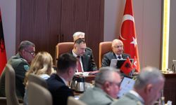 Bakan Güler, Arnavut mevkidaşı Nufi ile bir araya geldi (2)