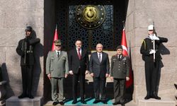 Bakan Güler, Arnavut mevkidaşı Nufi ile bir araya geldi