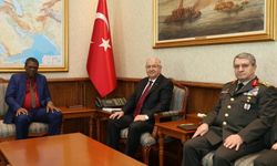 Bakan Güler, Gambiyalı mevkidaşı Joof ile görüştü