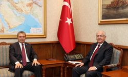 Bakan Güler, KKTC Başbakanı Üstel ile görüştü