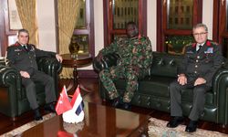Bakan Güler, Sudan Kara Kuvvetleri Komutanı'nı kabul etti (2)