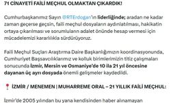 Bakan Gürlek: 64 dosyada 71 cinayeti faili meçhul olmaktan çıkardık