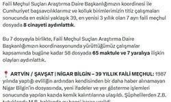 Bakan Gürlek: 8 faili meçhul cinayeti aydınlattık
