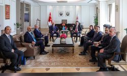 Bakan Kurum, Kazakistan Ekoloji ve Doğal Kaynaklar Bakanı Kuantyrov ile görüştü