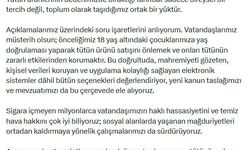 Bakan Memişoğlu'ndan 'tütün ürünü satışı' açıklaması