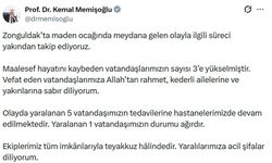Bakan Memişoğlu'ndan Zonguldak'taki maden kazasına ilişkin açıklama (2)