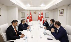 Bakan Tekin, Gürcistan Başbakanı Kobakhidze ile görüştü