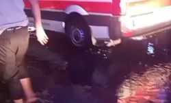 Batman'da sağanak hayatı olumsuz etkiledi