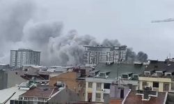 Bayrampaşa'da sanayi sitesinde yangın -1