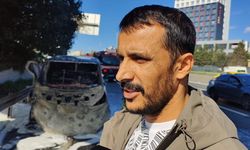 Bayrampaşa'da seyir halindeki minibüs alev alev yandı