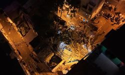 Beyoğlu'nda 5 katlı metruk binanın çökmeden önceki görüntüleri ortaya çıktı