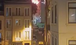 Beyoğlu'nda otelde yangın -1